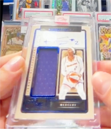 2024 Panini One and One #1 A'ja Wilson — front