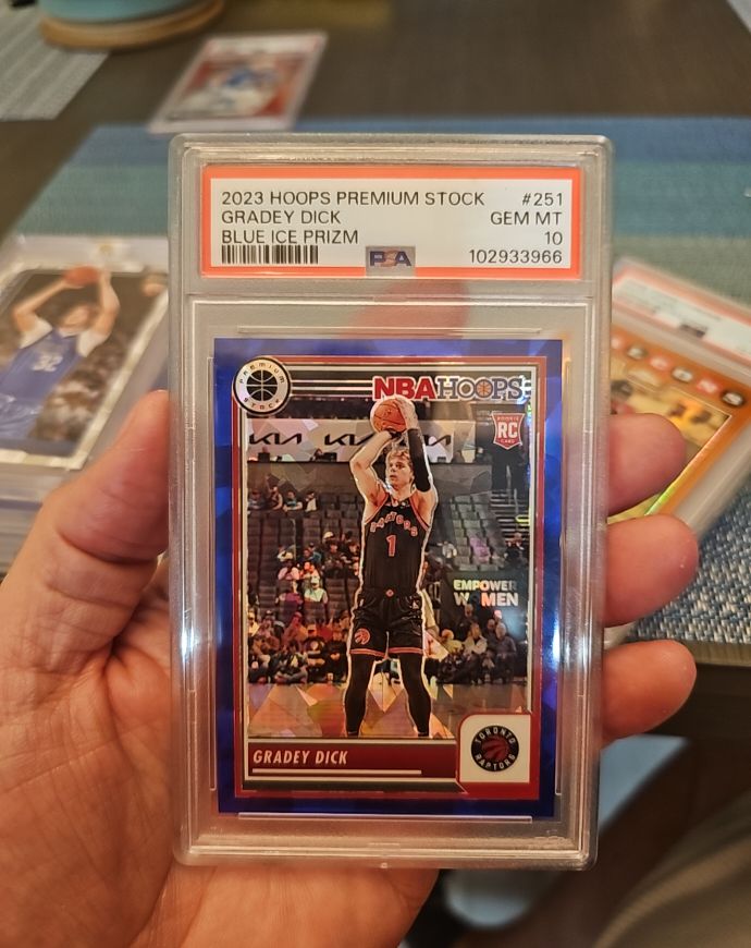 2023 Hoops Premium Stock #251 Gradey Dick — front
