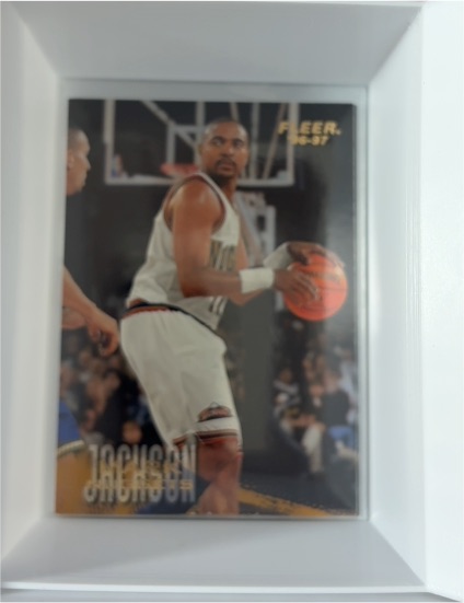 1996-97 Fleer #176 Mark Jackson — front