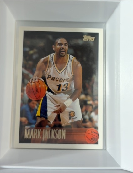 1996-97 Topps #49 Mark Jackson — front