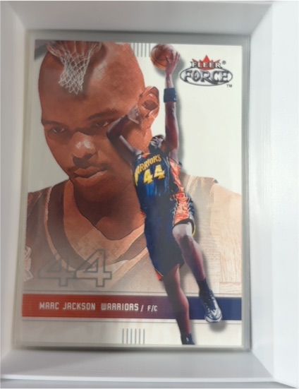 2001-02 Fleer Force #63 Marc Jackson — front