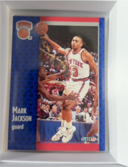 1991-92 Fleer #137 Mark Jackson — front