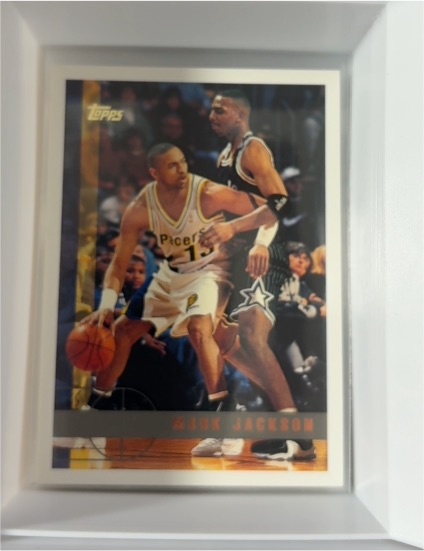 1997-98 Topps #105 Mark Jackson — front