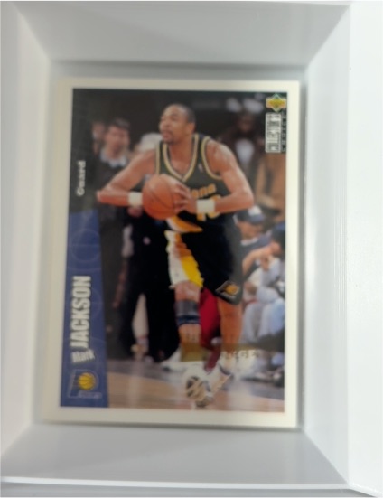 1996-97 Upper Deck Collector's Choice #66 Mark Jackson — front