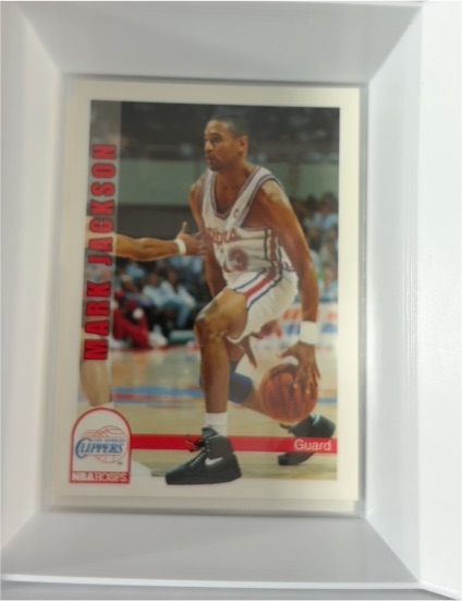 1992-93 NBA Hoops #402 Mark Jackson — front
