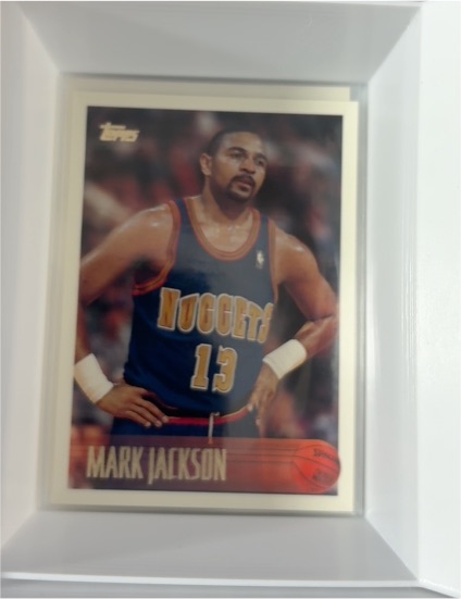 1996-97 Topps #166 Mark Jackson — front