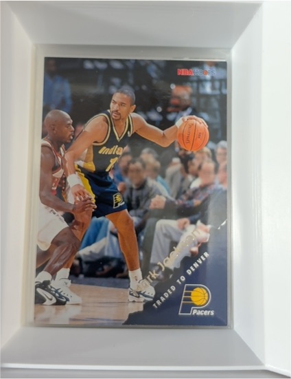 1997 NBA Hoops #11 Reggie Miller — front