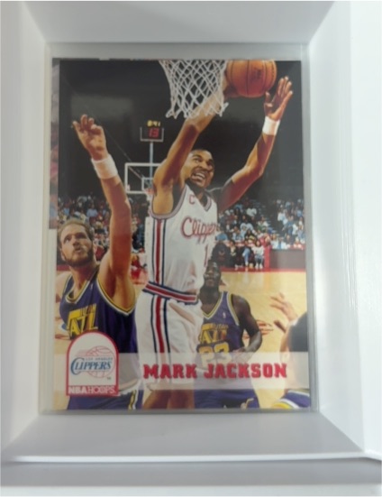 1993-94 NBA Hoops #95 Mark Jackson Los Angeles Clippers — front