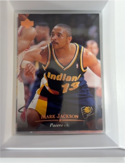 1995-96 Upper Deck #129 Mark Jackson — front