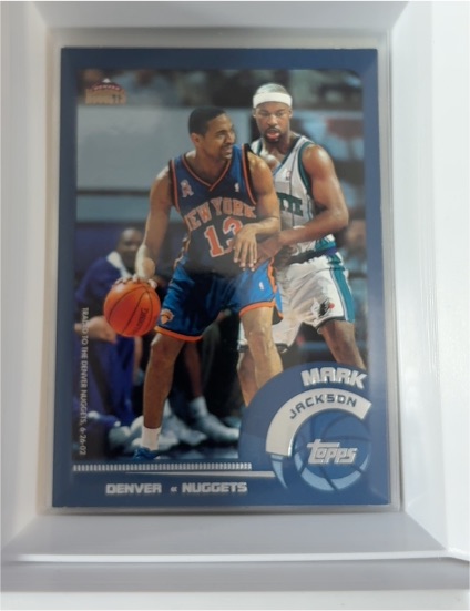 2002-03 Topps #126 Mark Jackson — front