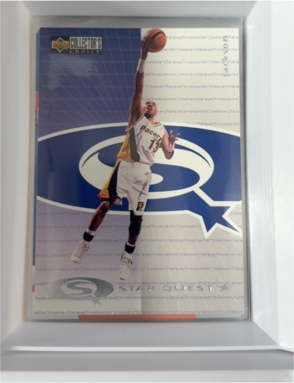 1997-98 Upper Deck Collector's Choice Star Quest #SQ24 Mark Jackson — front