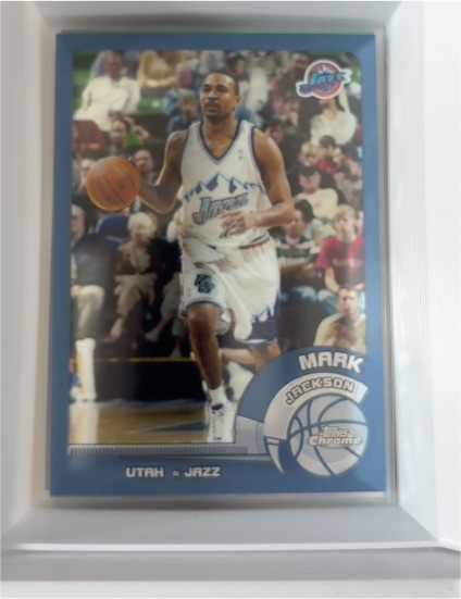 2002-03 Topps Chrome #49 Mark Jackson — front