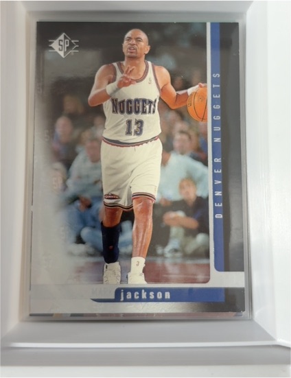 1996-97 Upper Deck SP #28 Mark Jackson — front