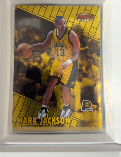 1999-00 Bowman's Best #64 Mark Jackson — front
