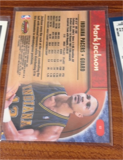 1997-1998 SkyBox #3 Mark Jackson — front