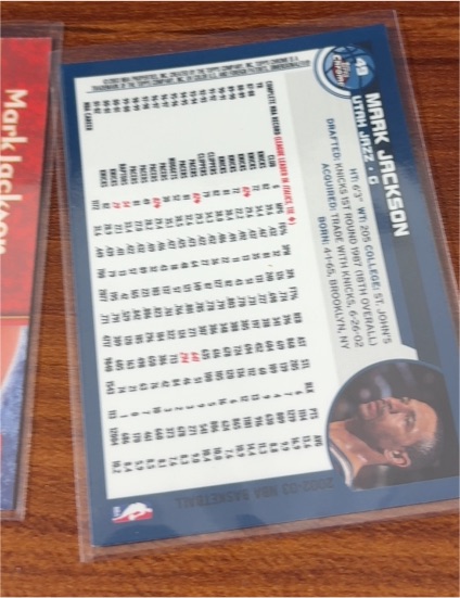 1990 Pro Set #486 Mark Jackson — front