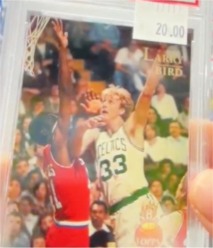 1996 Topps Stars #108 Larry Bird — front