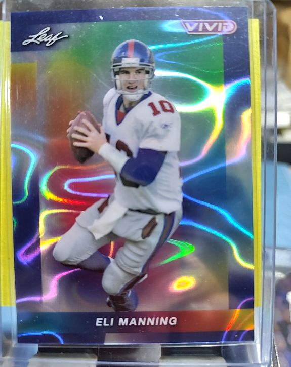 2024 Leaf Vivid #38 Eli Manning — front