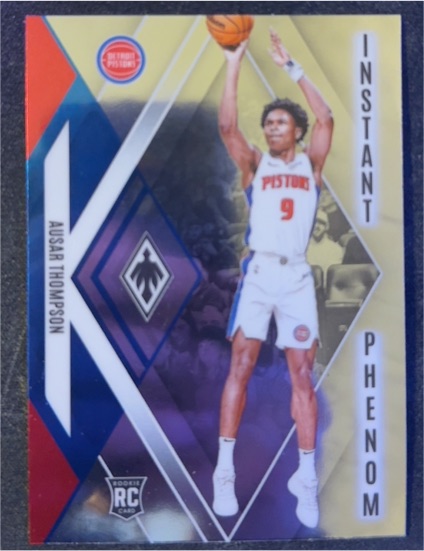 2023-24 Panini Phoenix #4 Ausar Thompson Instant Phenom Rookie — front