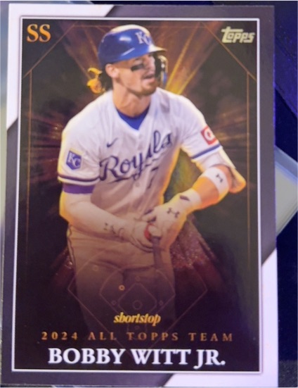 2025 Topps Series 1 #ATT-11 Bobby Witt Jr. — front