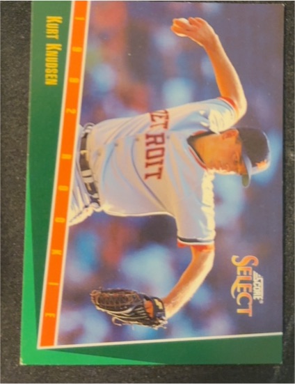 1993 Score Select #306 Kurt Knudsen — front