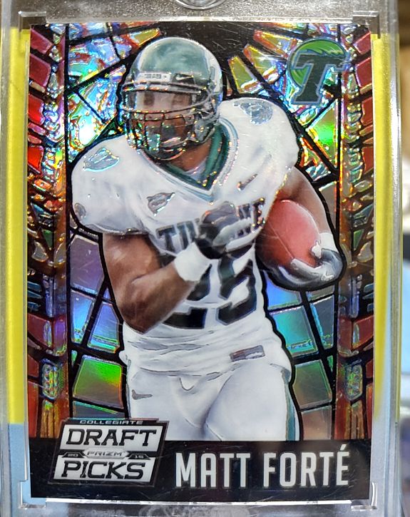 2015 Panini Prizm Collegiate Draft Picks #34 Matt Forte — front