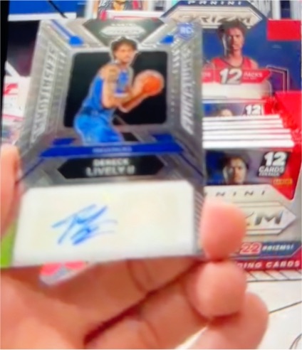 2023-24 Panini Prizm #RC Dereck Lively II — front
