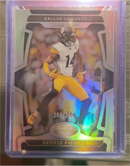 2025 Panini Certified #84 George Pickens — front