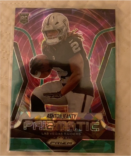 2025 Panini Prizm Prizmatic #7 Ashton Jeanty — front