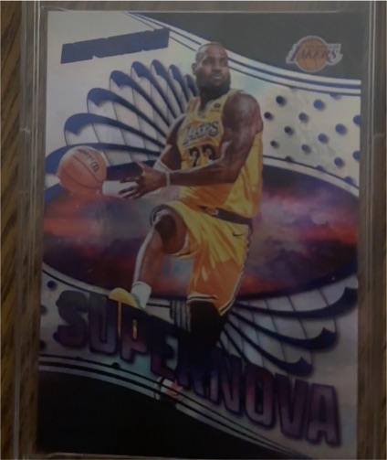 2024-25 Panini Revolution #14 LeBron James Supernova — front