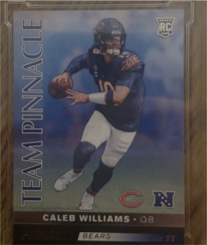 2024 Panini Encore Team Pinnacle #11 Caleb Williams — front