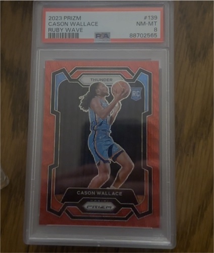2023 Panini Prizm #139 Cason Wallace — front