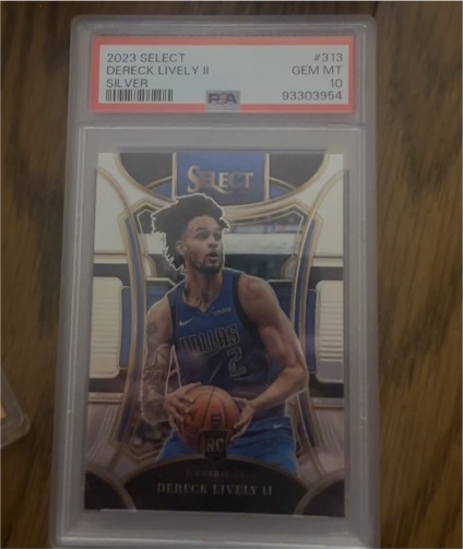 2023 Panini Select #313 Dereck Lively II Silver — front