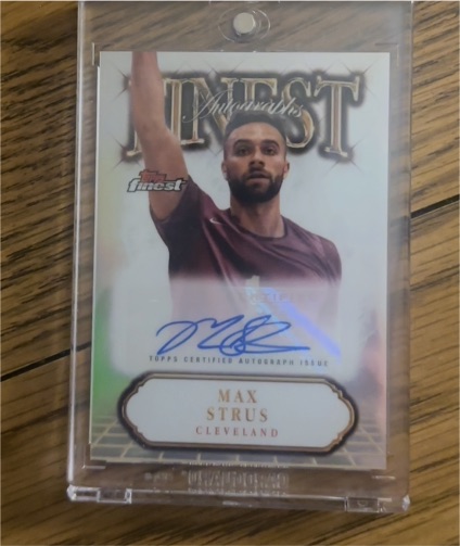 2024-25 Topps Finest #FA-MB Max Strus — front