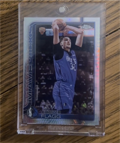 2025 Topps Chrome #251 Cooper Flagg — front