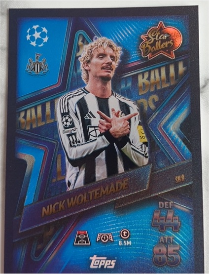 2026 Topps Chrome Premier League #145 Nick Woltemade — front