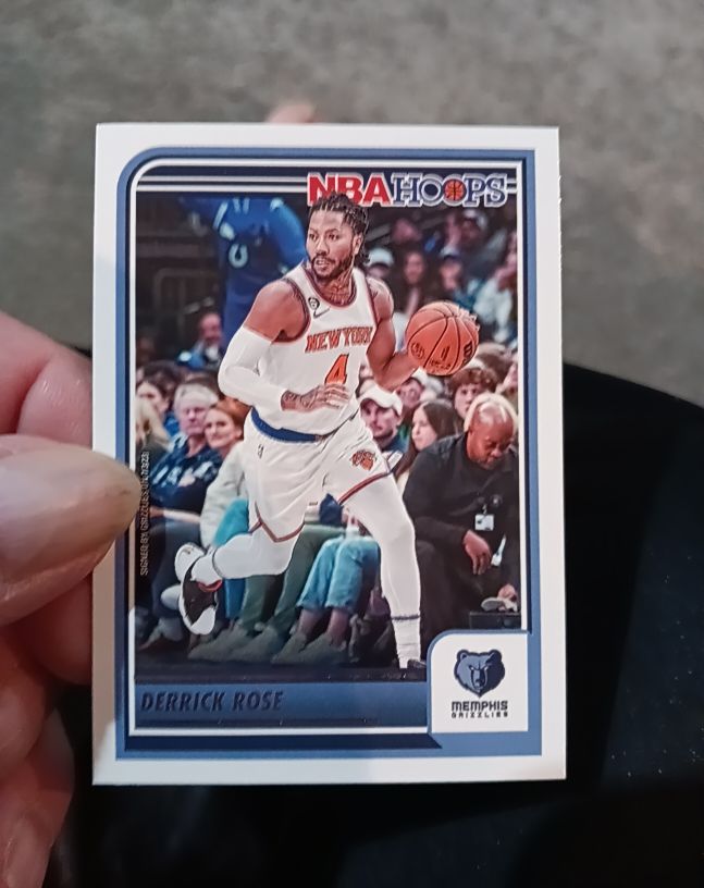 2023-24 Panini NBA Hoops #120 Derrick Rose — front