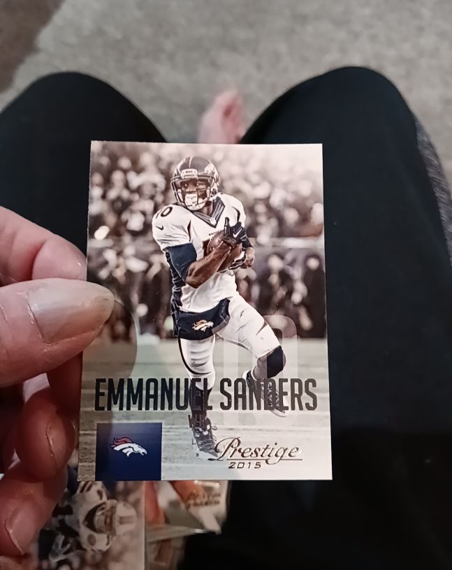 2015 Panini Prestige #157 Emmanuel Sanders — front