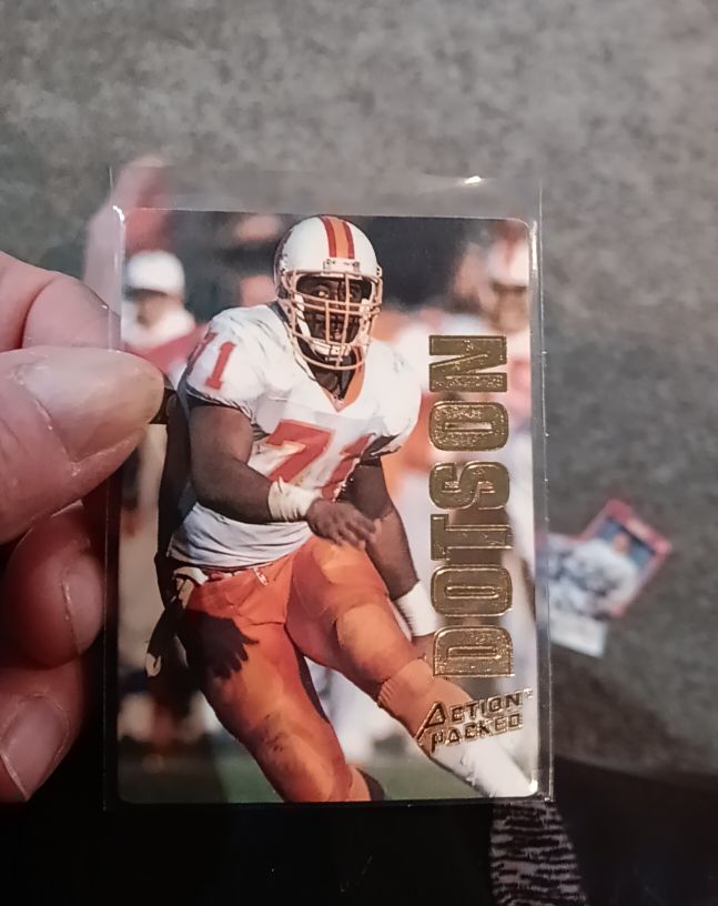 1993 Action Packed #82 Santana Dotson — front