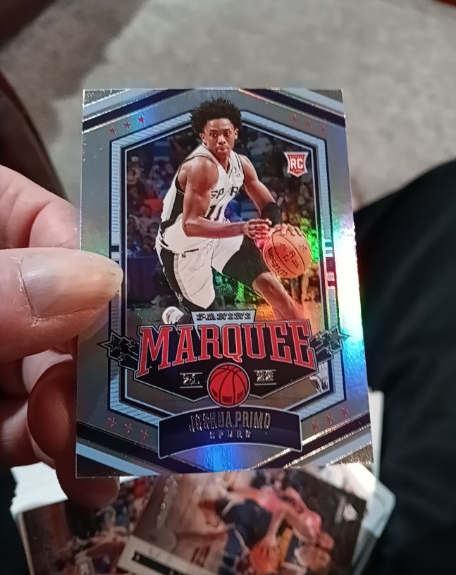 2021-22 Panini Chronicles Marquee #337 Joshua Primo — front