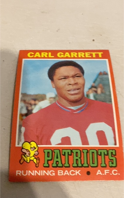 1971 Topps #34 Carl Garrett — front