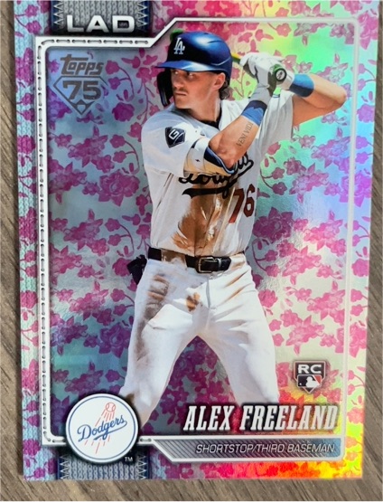 2026 Topps Series 1 #74 Alex Freeland — front