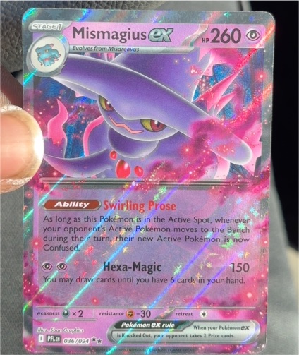 Mismagius ex 036/094 Me02: Phantasmal Flames — front