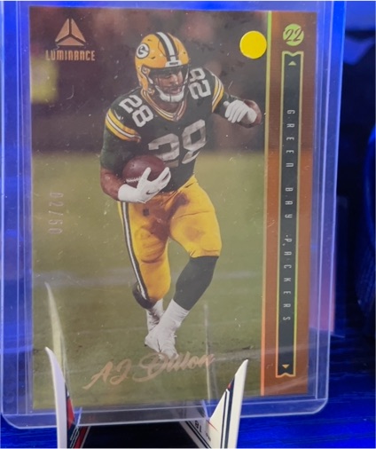 2022 Panini Luminance #33 AJ Dillon — front