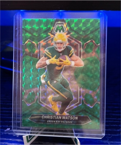 2024 Panini Mosaic #80 Christian Watson — front