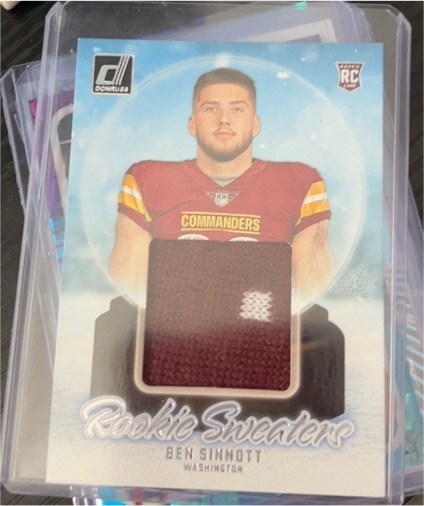 2024 Panini Donruss Rookie Holiday Sweaters #RHS-BSI Ben Sinnott — front
