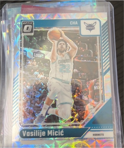 2024-25 Panini Donruss Optic #55 Vasilije Micić — front
