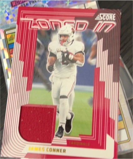 2025 Score #ZON-JCR James Conner — front