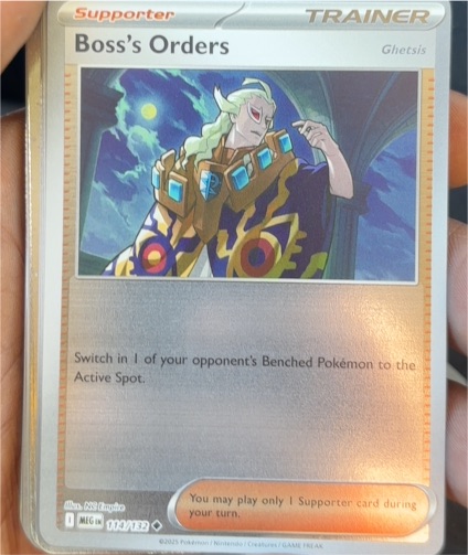 2025 Pokémon #172 Boss's Orders Ghetsis — front