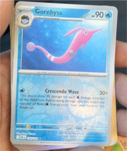 2025 Pokémon SV10: Destined Rivals #056 Gorebyss — front